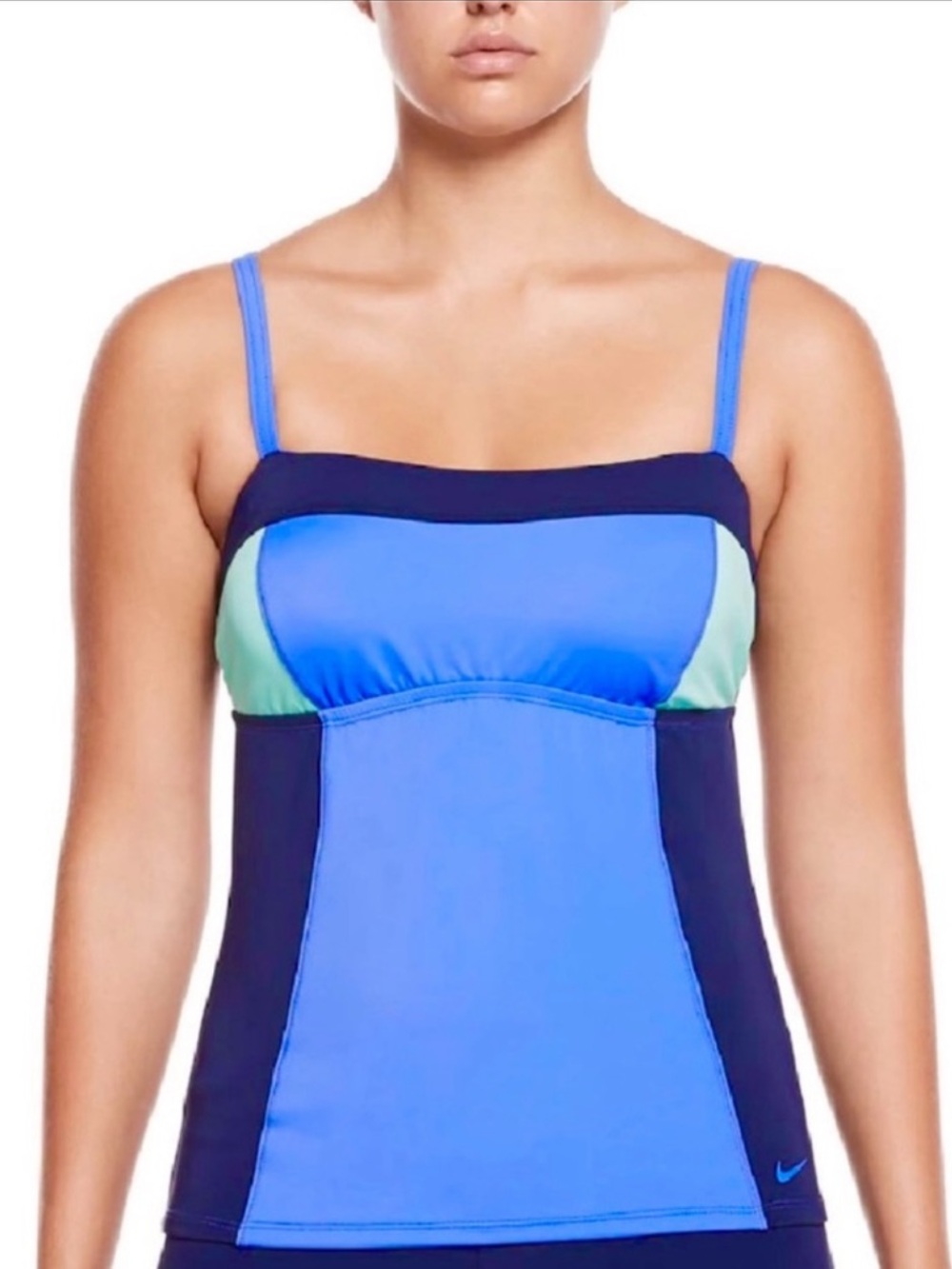 Nike Surge Colorblock Tankini Top